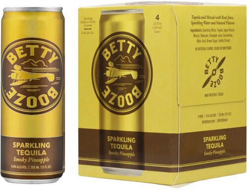 Betty Booze Sparkling Tequila Pineapple - Spirits from Tuxedo Wine & Spirits