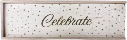 Twine Celebrate Starlight Single Wood Box - Accessories from Tuxedo Wine & Spirits