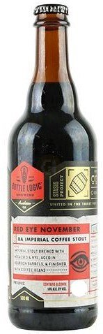 Logic Brew Red Eye November Imp Cofe Stout Blt - Beer from Tuxedo Wine & Spirits
