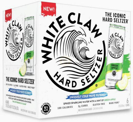 White Claw Hard Seltzer Green Apple - Beer from Tuxedo Wine & Spirits