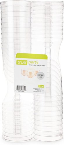 True Plastic Wine Glass Set - wine from Tuxedo Wine & Spirits