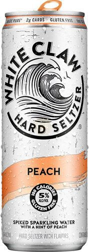 White Claw Peach Cans - Beer from Tuxedo Wine & Spirits