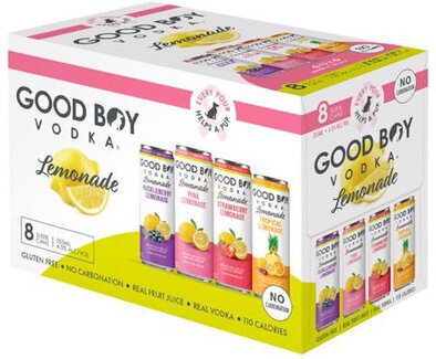 Good Boy Vodka Lemonade Variety - Spirits from Tuxedo Wine & Spirits