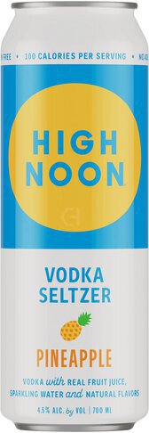High Noon Pineapple Vodka Hard Seltzer - Spirits from Tuxedo Wine & Spirits