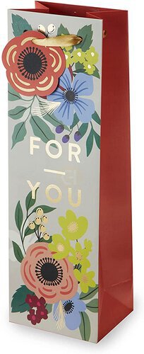 For You Botanical Single Wine Bag By Cakewalk - Accessories from Tuxedo Wine & Spirits