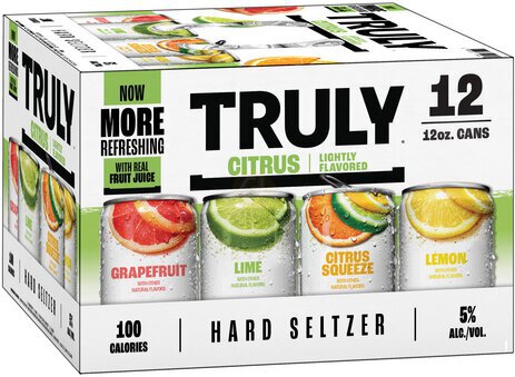 TRULY Hard Seltzer Citrus Variety Pack - Beer from Tuxedo Wine & Spirits
