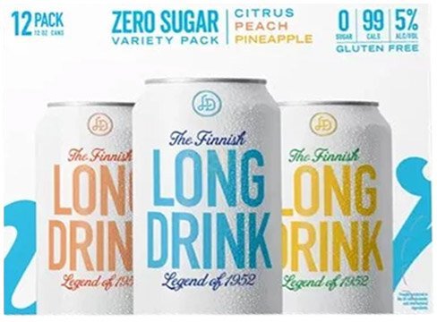 Long Drink Zero Sugar Variety Pack - Spirits from Tuxedo Wine & Spirits