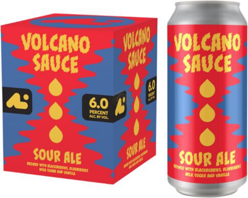 Aslin Volcano Sauce Sour Ale Cans - Beer from Tuxedo Wine & Spirits