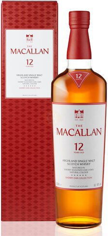 The Macallan 12 Years Old Sherry Oak Single Malt Scotch Whisky 750ml - Spirits from Tuxedo Wine & Spirits