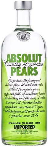Absolut Pears - spirits from Tuxedo Wine Spirits Atlanta