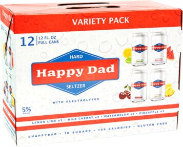 Happy Dad Hard Seltzer Variety - Beer from Tuxedo Wine & Spirits