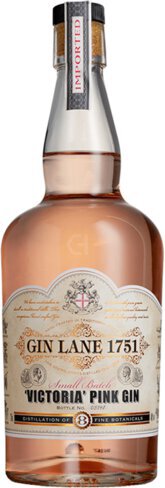 Gin Lane 1751 Small Batch Victoria Pink Gin - Spirits from Tuxedo Wine & Spirits