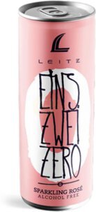 Leitz Spakkling Einz Zwei Dry Rose Riesling Can Na - Wine from Tuxedo Wine & Spirits