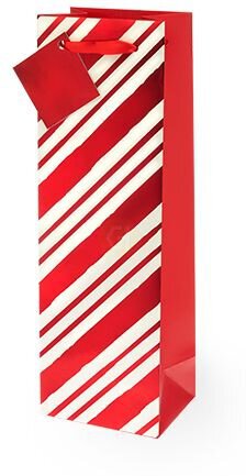 True Brands Gift Bag Candy Stripe - Accessories from Tuxedo Wine & Spirits