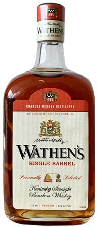 Wathen's Single Barrel Kentucky Straight Bourbon - Spirits from Tuxedo Wine & Spirits