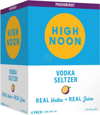 High Noon Passionfruit Vodka & Soda - spirits from Tuxedo Wine Spirits Atlanta