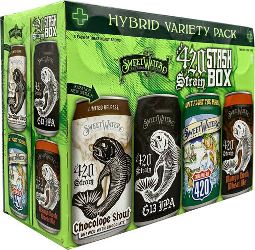 Sweetwater 420 Stash Strain Box Variety 12oz Cans - Beer from Tuxedo Wine & Spirits