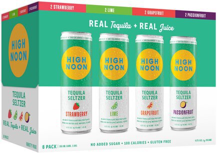 High Noon Tequila Seltzer Variety Pack - Beer from Tuxedo Wine & Spirits