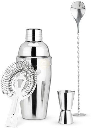 True Brands Fortify Stainless Steel Barware Set - Accessories from Tuxedo Wine & Spirits