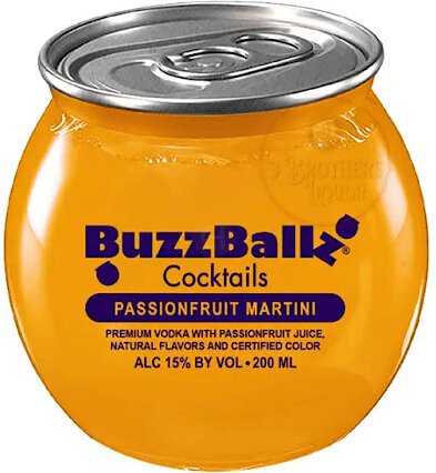 Buzzballz Passionfruit Martini - Spirits from Tuxedo Wine & Spirits