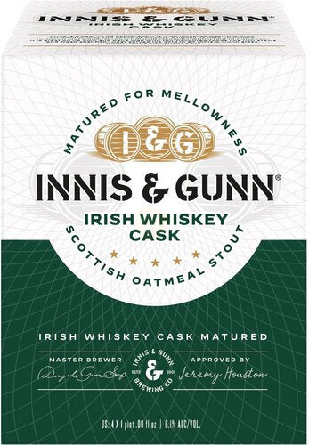 Innis & Gunn Irish Whiskey Cask - Beer from Tuxedo Wine & Spirits