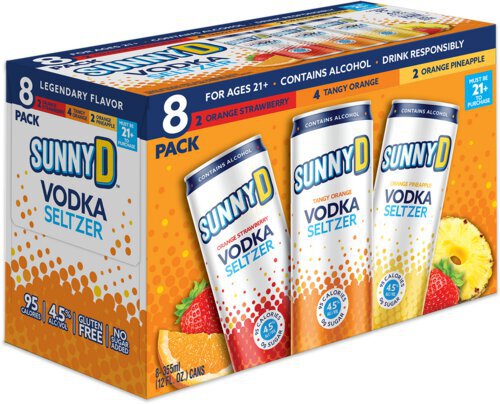 Sunny D Vodka Seltzer Variety - Spirits from Tuxedo Wine & Spirits