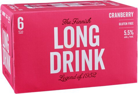 Long Drink Cranberry RTD Cocktail - Spirits from Tuxedo Wine & Spirits