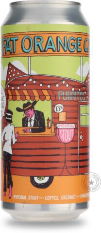 Fat Orange Cat Roll Me One Cowboy Coffee Coconut - Beer from Tuxedo Wine & Spirits