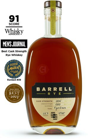 Barrell Rye Cask Strength - Spirits from Tuxedo Wine & Spirits