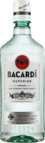 BACARDI Superior White Rum - spirits from Tuxedo Wine Spirits Atlanta