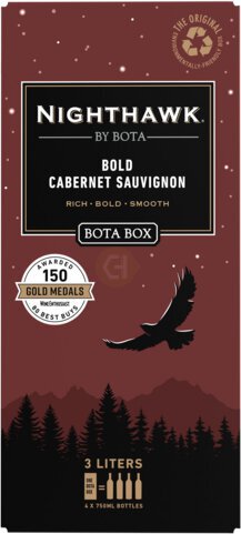Bota Box Nighthawk Black Cabernet Sauvignon Box - wine from Tuxedo Wine Spirits Atlanta