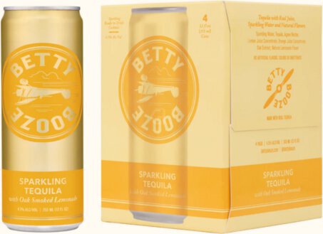 Betty Booze Sparkling Tequila Smoked Lemonade - Spirits from Tuxedo Wine & Spirits