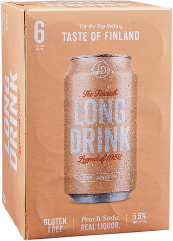 Long Drink Peach Cocktail - Spirits from Tuxedo Wine & Spirits