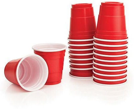 True Lil Reds Mini Solo Cups - Accessories from Tuxedo Wine & Spirits