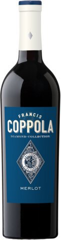 Coppola Diamond Collection Merlot Red Wine, California, 750 mL, 13.5% ABV - wine from Tuxedo Wine Spirits Atlanta