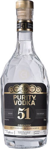 Purity Connoisseur 51 Organic Vodka - spirits from Tuxedo Wine Spirits Atlanta