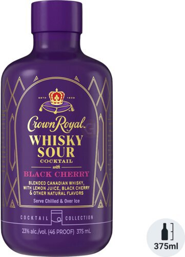 Crown Royal Black Cherry Whiskey Sour - Spirits from Tuxedo Wine & Spirits