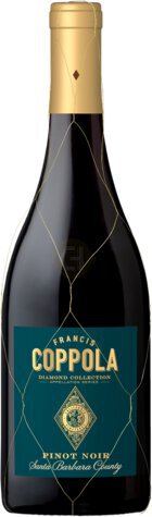 Francis Coppola Diamond Collection Appellation Series Santa Barbara County Pinot Noir Red Wine, California, 750 mL Bottle, 13