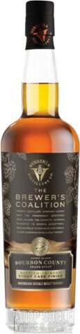 Virginia Distillery Co The Brewer's Coalition Stout Cask Bib Bourbon - Spirits from Tuxedo Wine & Spirits