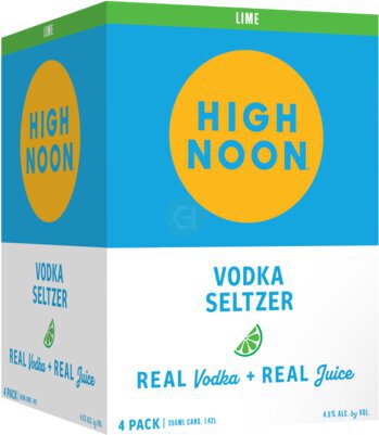 High Noon Lime Vodka Hard Seltzer - Spirits from Tuxedo Wine & Spirits