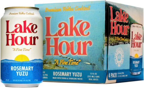 Lake Hour Rosemary Yuzu Vodka Cocktail - spirits from Tuxedo Wine Spirits Atlanta