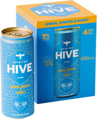 Spirited Hive Gin Lemon Juniper & Honey - spirits from Tuxedo Wine Spirits Atlanta
