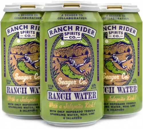 Ranch Rider Jalapeno Ranch Water - Spirits from Tuxedo Wine & Spirits