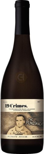 19 Crimes The Punishment Pinot Noir - wine from Tuxedo Wine Spirits Atlanta