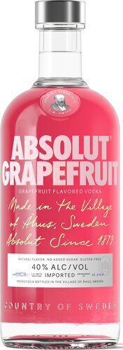 Absolut Grapefruit Vodka - spirits from Tuxedo Wine Spirits Atlanta