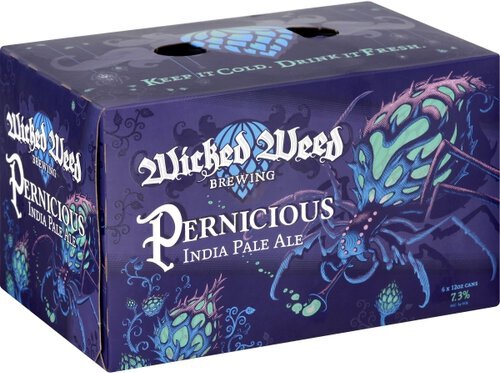 Wicked Weed Pernicious 12oz Cans - Beer from Tuxedo Wine & Spirits