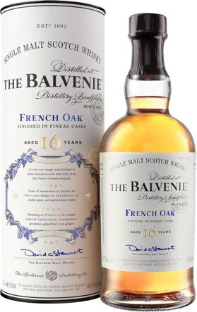 The Balvenie 16 Years Aged French Oak Finished In Pineau Casks Single Malt Scotch - Spirits from Tuxedo Wine & Spirits