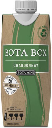 Bota Mini Chardonnay White Wine, 500ml (3 Glasses), 13% ABV - Wine from Tuxedo Wine & Spirits