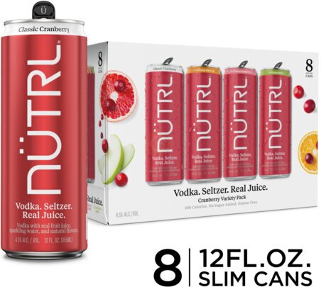 Nutrl Cranberry Seltzer Variety Pack - Spirits from Tuxedo Wine & Spirits