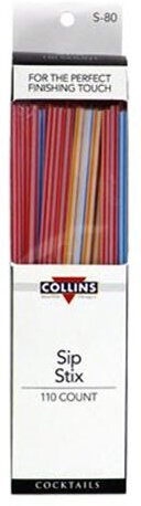 Collins Sip Stix 110ct - Accessories from Tuxedo Wine & Spirits